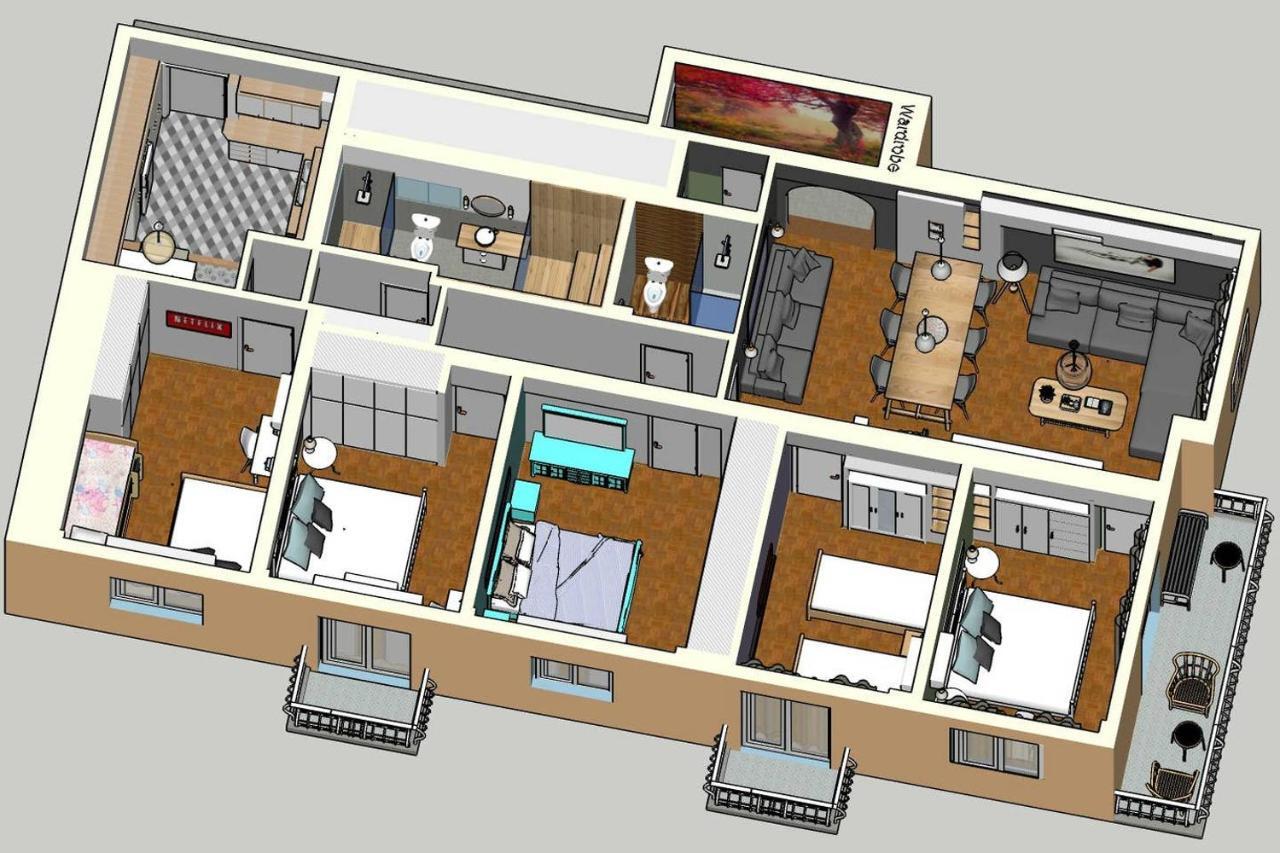 Victoria 5Star / 5Br Bigapt / Sauna / 2Min To Metro Athen Exterior foto